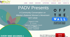 Desktop Screenshot of padv.org